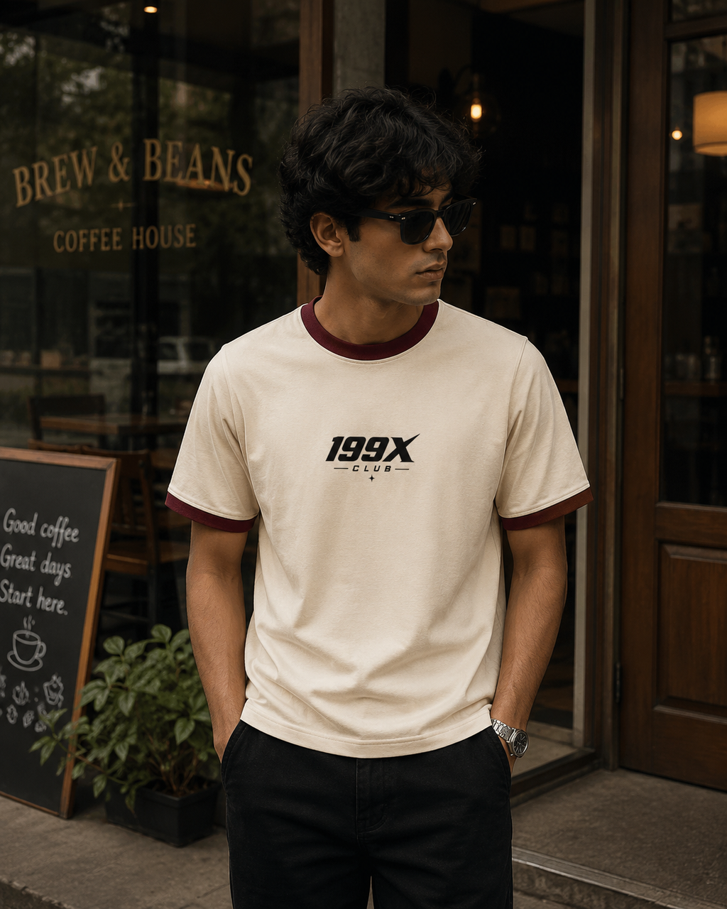 X-club Ringer Tee